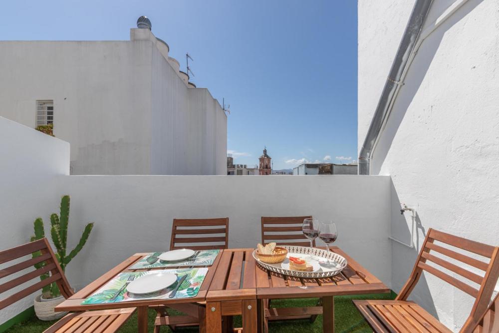 Duplex Tejon & Private Terrace By Ele Apartments Малага Экстерьер фото